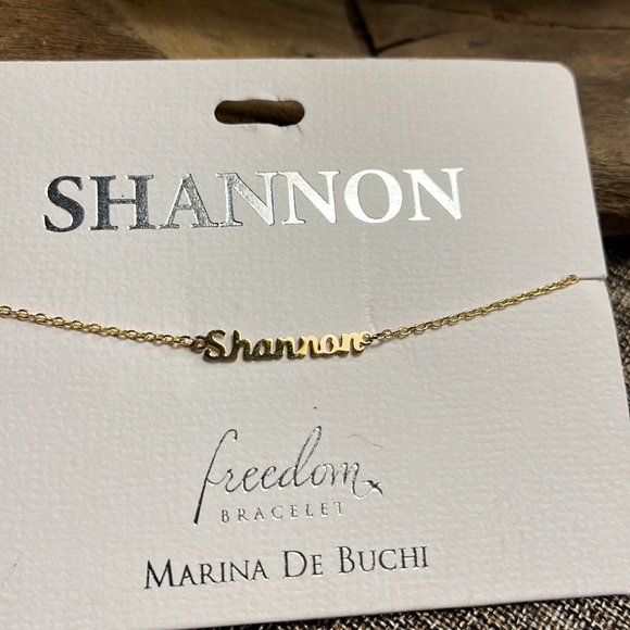 4017-PTT Freedom “Name”
Personalized Bracelets Nickel Free Gold Color New - Picture 11 of 12